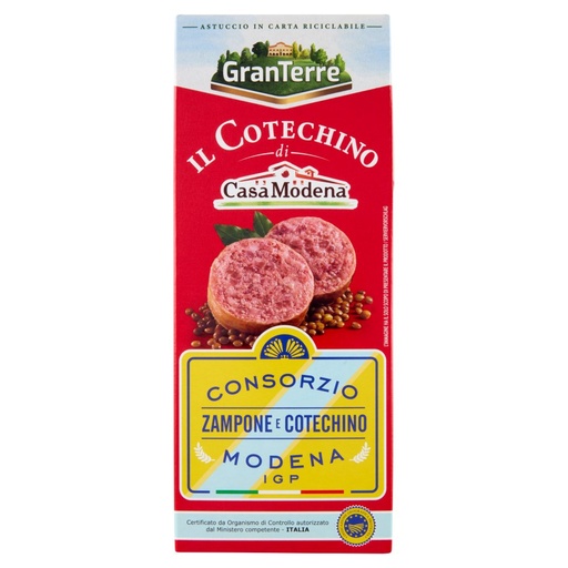 [000016911] CASA MODENA COTECHINO GR.500  CT=12PZ BP X=126PZ