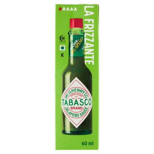 [000017413] SORBA TABASCO VERDE JALAPENOS ML.60