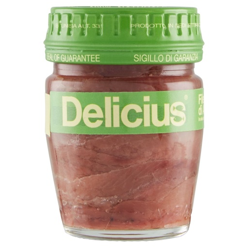 [000017455] DELICIUS FILETTI ALICI TESI IN OLIO GIRA SOLE GR.58