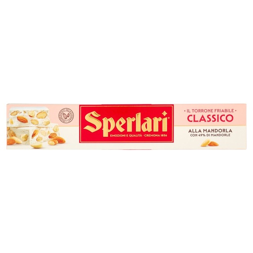 [000018329] SPERLARI TORRONE CLASSICO MANDORLA GR.15 0