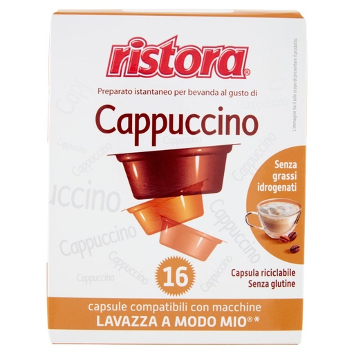 [000019283] RISTORA CAPPUCCINO X16 CAPSULE COMP.MODO MIO