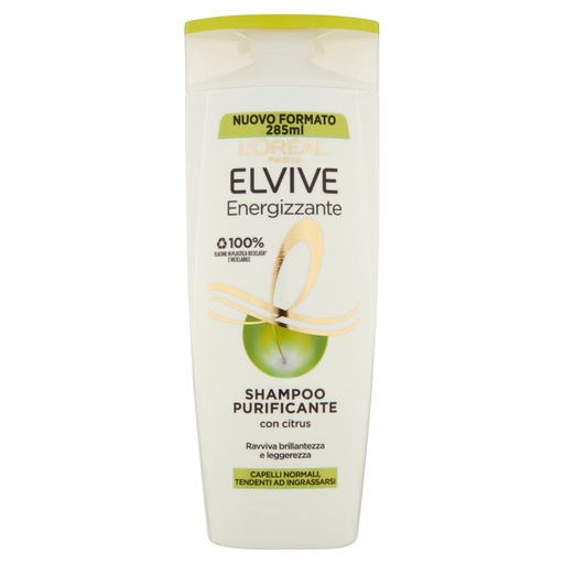 [000019871] ELVIVE SHAMPOO ML.285 ENERGIZZANTE PURIF ICATE