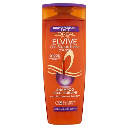 [000020113] ELVIVE SHAMPOO ML.285 OLIO D'AMLA RICCI SUBLIMI