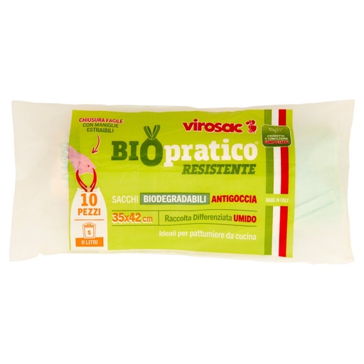 [000020118] VIROSAC ROTOLO BIODEGRADABILE 35X42 PER UMIDO X10