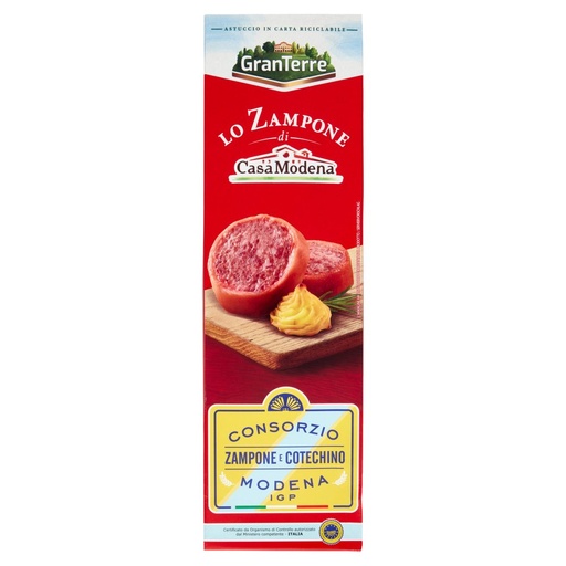 [000020134] CASA MODENA ZAMPONE GR.900    CT=12PZ BO X=84PZ