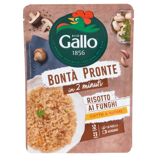 [000020310] GALLO EXPRESSO FUNGHI GR.250  RISO PARBO ILED