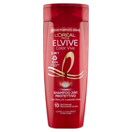[000020357] ELVIVE SHAMPOO ML.285 COLORVIVE 2IN1 PRO TETTIVO CA