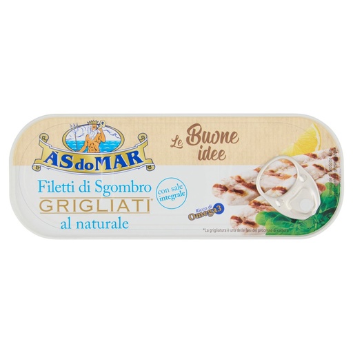 [000020482] ASDOMAR FILETTI SGOMBRO GRIGLIATI NATURA LE GR.120