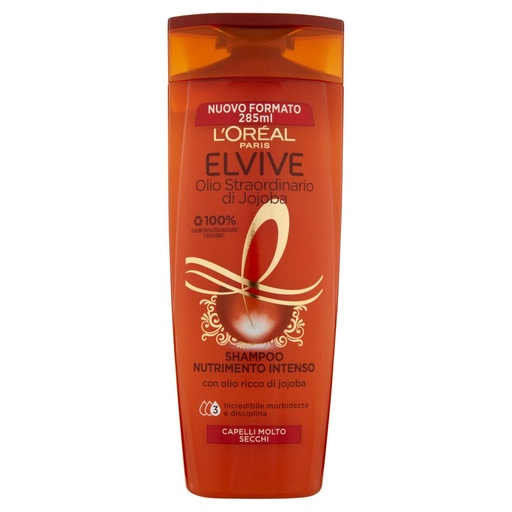 [000020870] ELVIVE SHAMPOO ML.285 OLIO JOJOBA NUTRIM ENTO INTEN