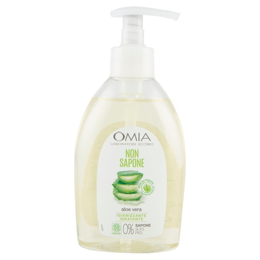 [000021281] OMIA NO SAPONE ALOE VERA 300ML MANI/VISO