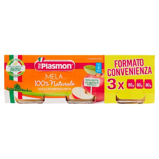 [000021842] PLASMON OMO MELA GR 80X3| Imb. 8