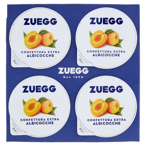 [000022153] ZUEGG CONF. G.25X4 ALBICOCCA| Imb. 21