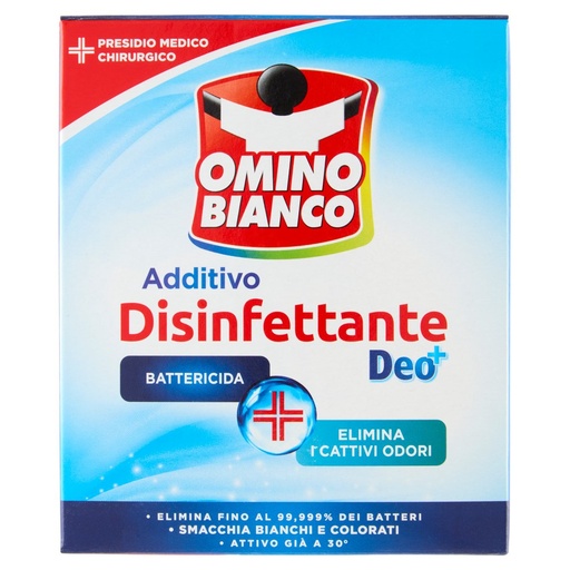 [000022243] OMINO BIANCO ADDITIVO DISINFETTANTE POLV ERE G.450| Imb. 9