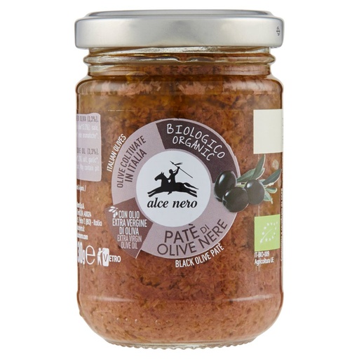 [000022580] ALCE NERO PATE' OLIVE NERO G. 130 BIO| I mb. 6