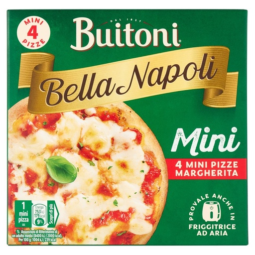[000022609] BUITONI PIZZA BELLA NAPOLI MINI G.300| I mb. 6