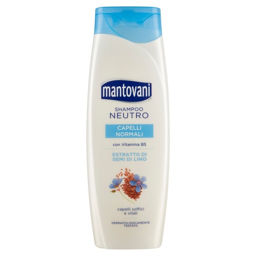[000022665] MANTOVANI SHAMPOO NEUTRO CAPELLI NORMALI ML.400.| Imb. 12