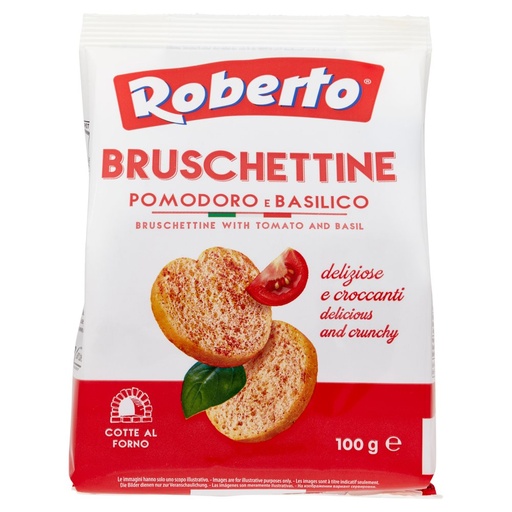 [000022682] ROBERTO BRUSCHETTINE G.100 POMODORO & BA SILICO| Imb. 10