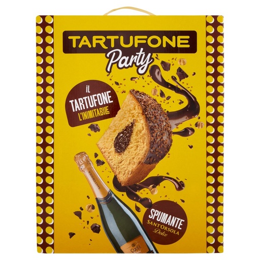 [000022776] MOTTA STRENNA PARTY TARTUFONE P.NE G.750 +GANCIA CL.75 (XX)| Imb. 9