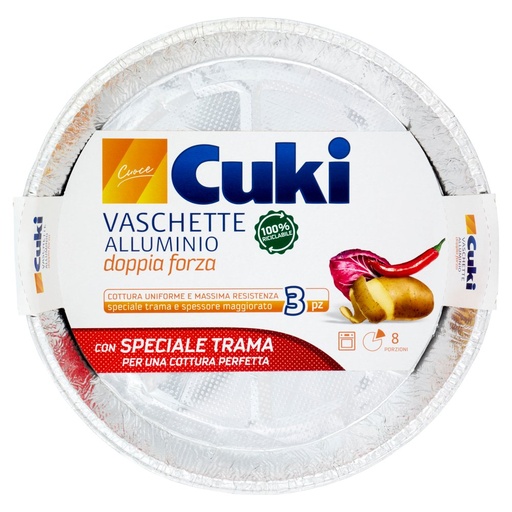 [000023017] CUKI VASCH/ALLUM. C/TRAMA SPECIALE 8PORZ .X3 TG 59G| Imb. 24