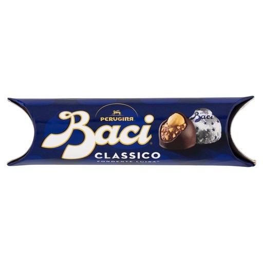 [000023281] Baci Perugina Connection Box Cioccolatini Fondenti Ripieni al Gianduia Gr.37.5