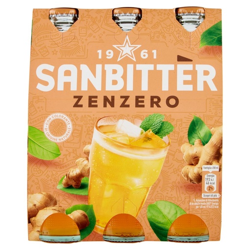 [000023302] SANBITTER EMOZIONI ZENZERO CL.20X3 VAP| Imb. 8