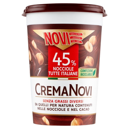[000023387] NOVI CREMA G. 350 45% NOCCIOLE| Imb. 12