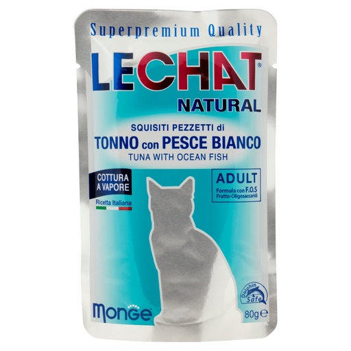 [000025293] MONGE LECHAT 80 BUSTA TON&PESCE BIA