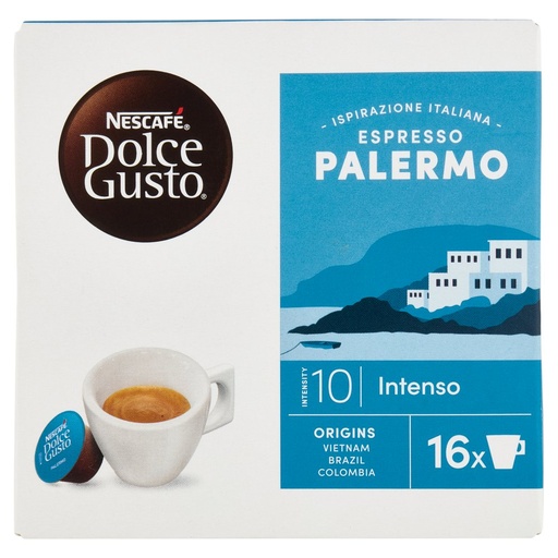 [000035765] NESCAFE' DOLCEGUSTO ESPRESSO PALERMO 16 CAPSULE