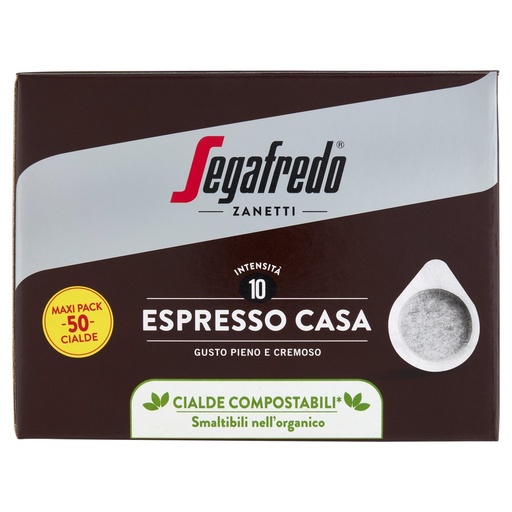 [000035777] SEGAFREDO ESPRESSO CASA 50 CIALDE  COMPO STABILI