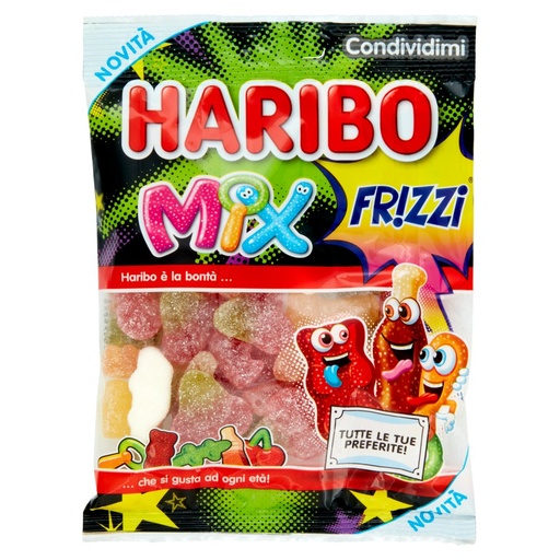 [000035846] HARIBO MIX FRIZZI BUSTA GR.175