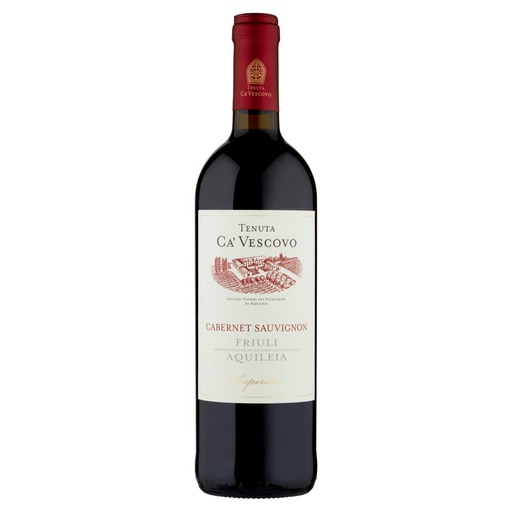 [000036739] CA'VESCOVO CABERNET SAUVIGNON 13Â° CL.75