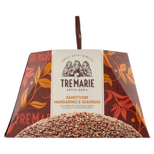 [801513682] TRE MARIE PANETTONE MANDARINO E GIANDUIA GR.750