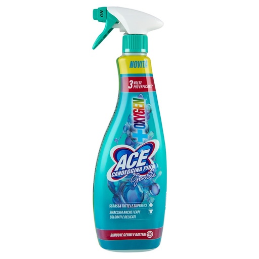 [801515592] Ace Candeggina Più Gentile +Oxygen Spray Ml.650