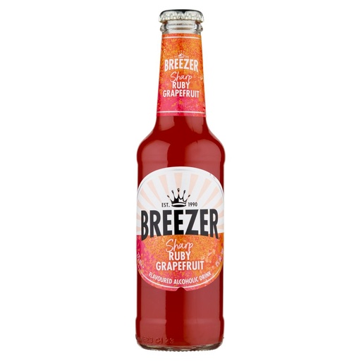 [801515614] Bacardi Breezer Sharp Ruby Grapefruit Cl.27,5 Vol.4°