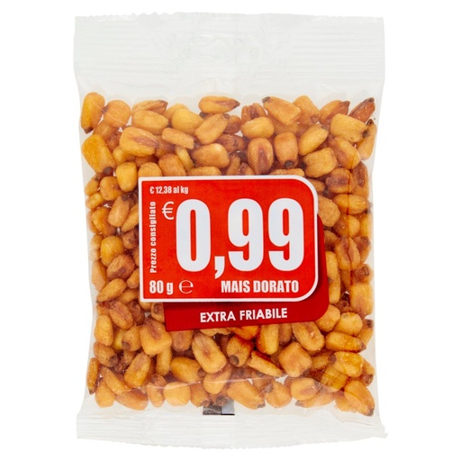 [801515654] EuroCompany Mais Dorato Extra Friabile in Busta Gr.80