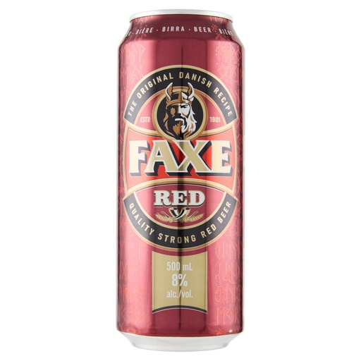 [801515708] Faxe Birra Red in Lattina Cl.50 Vol.8°