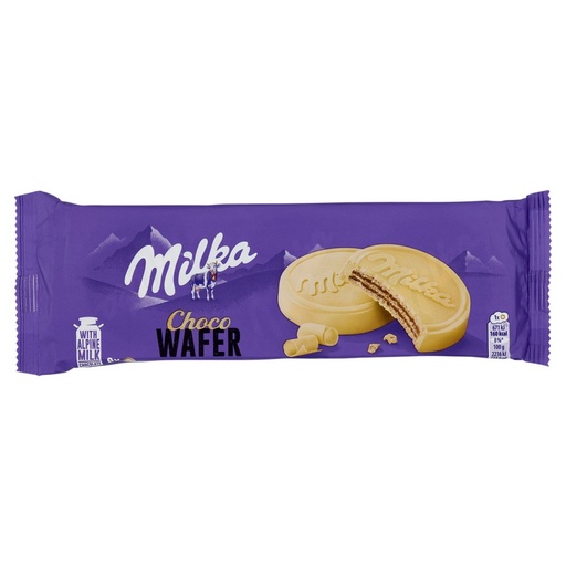 [801515780] Milka Biscotti Chocowafer White Gr.180