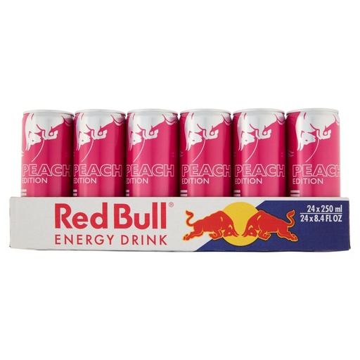 [801515801] RED BULL PEACH EDITION LAT.250ML