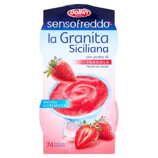 [801515831] SENSOFREDDO GRANITA FRAGOLA ML100X2