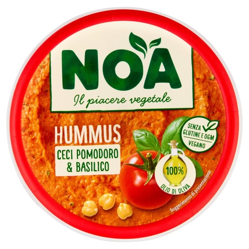 [801515879] Exquisa Noa Hummus Ceci Pomodoro & Basilico Gr.175