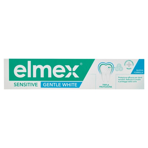 [801515943] Elmex Dentifricio Sensitive Gentle White Sbiancante Denti Sensibili Ml.75