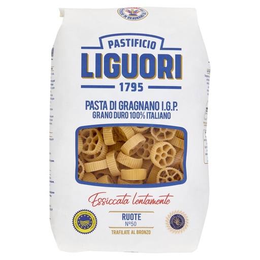 [801516108] Pastificio Liguori Pasta di Gragnano I.G.P. Ruote N°50 GR.500