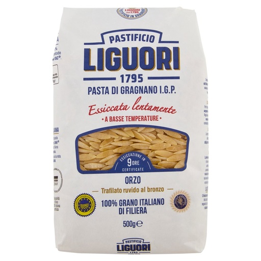[801516110] Pastificio Liguori Pasta di Gragnano I.G.P. Orzo Gr.500