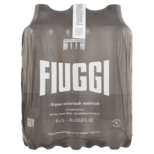 [801516135] Fiuggi Acqua Minerale Naturale Lt.1