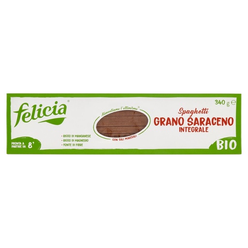 [801516176] Felicia Spaghetti Grano Saraceno Integrale Bio Gr.340