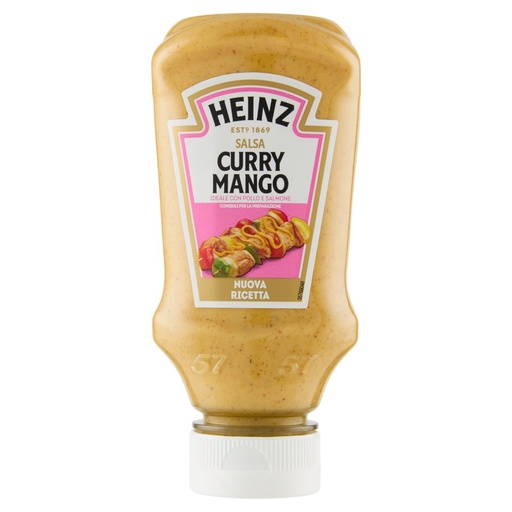 [801516192] Heinz Salsa Curry Mango Squeeze Ml.220 