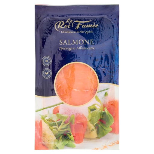 [801516243] Le Roi Fumèe Salmone Norvegese Affumicato Gr.50