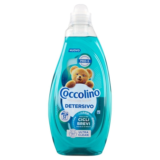 [801516354] Coccolino Detersivo Wonder Wash Ultra Clean 37 Lavaggi Lt.1,48