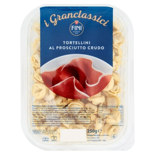 [801516584] Fini I Granclassici Tortellini al Prosciutto Crudo Gr.250