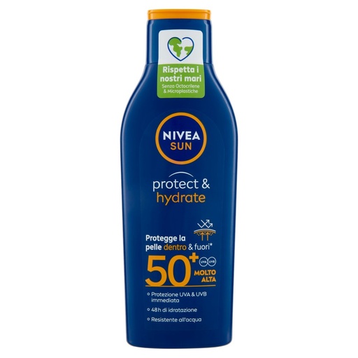 [801516644] Nivea Sun Crema Solare Protect & Hydrate 50+ Molto Alta Ml.200